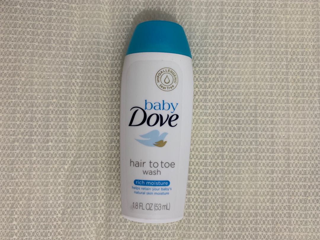 dove hair to toe wash