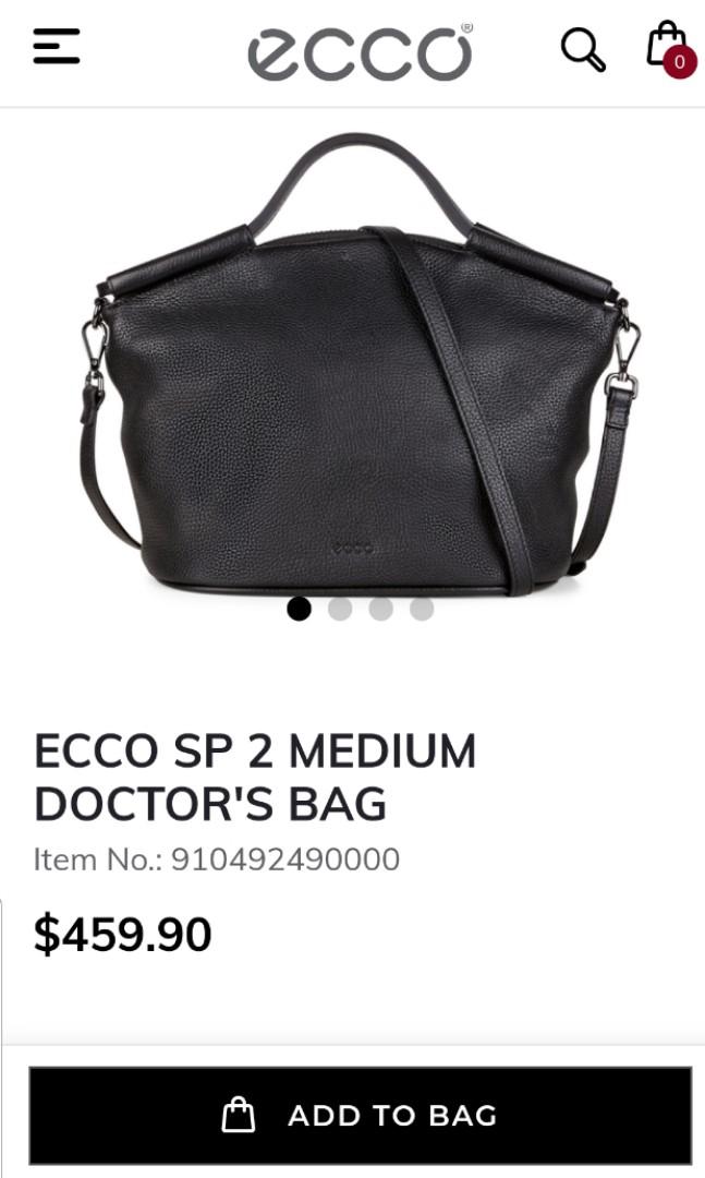 ECCO SP 2 MEDIUM DOCTOR'S BAG, Luxury 