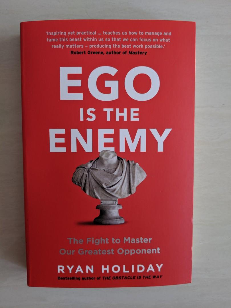Ego Is The Enemy By Ryan Holiday On Carousell