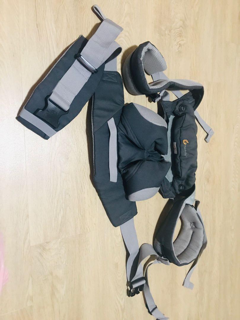 ergobaby 360 cool air carbon grey