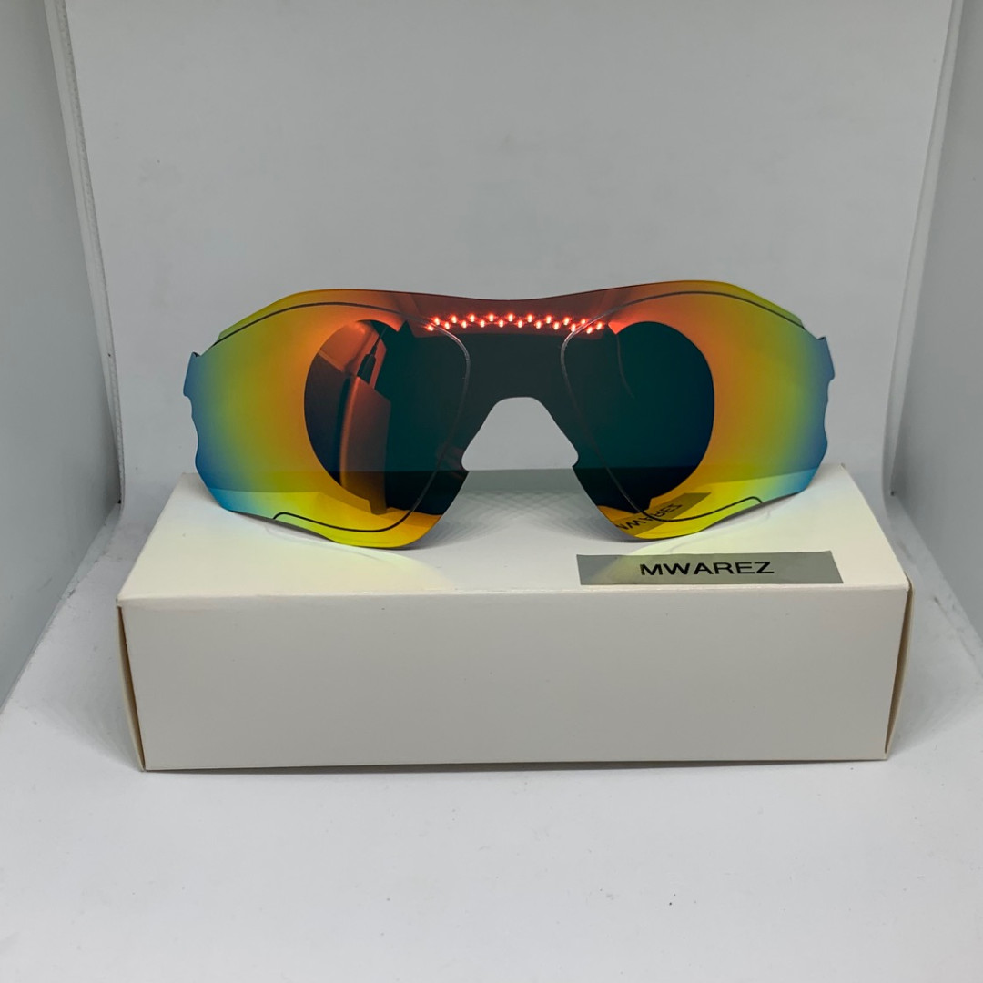 Evzero Path Fire Red Polarized Dym Optics Replacement Lense For Oakley Evzero Path Sunglasses Sports Sports Apparel On Carousell