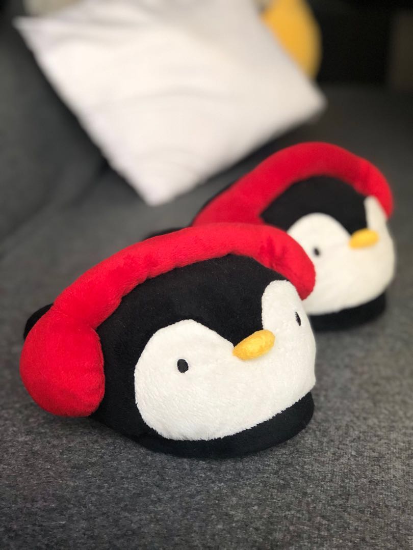 forever 21 penguin slippers