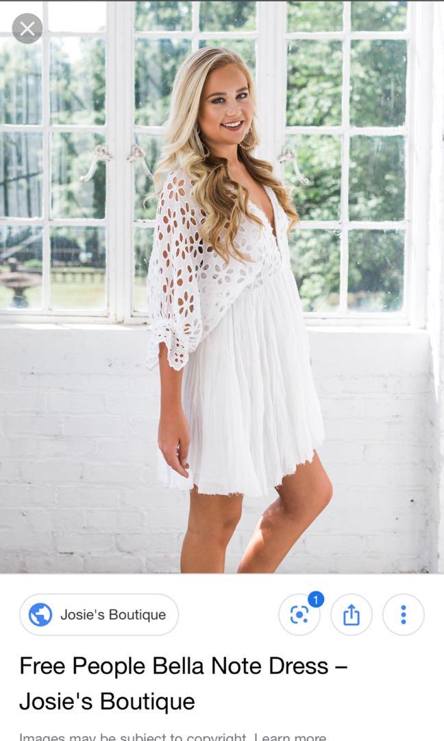 free people white eyelet dress