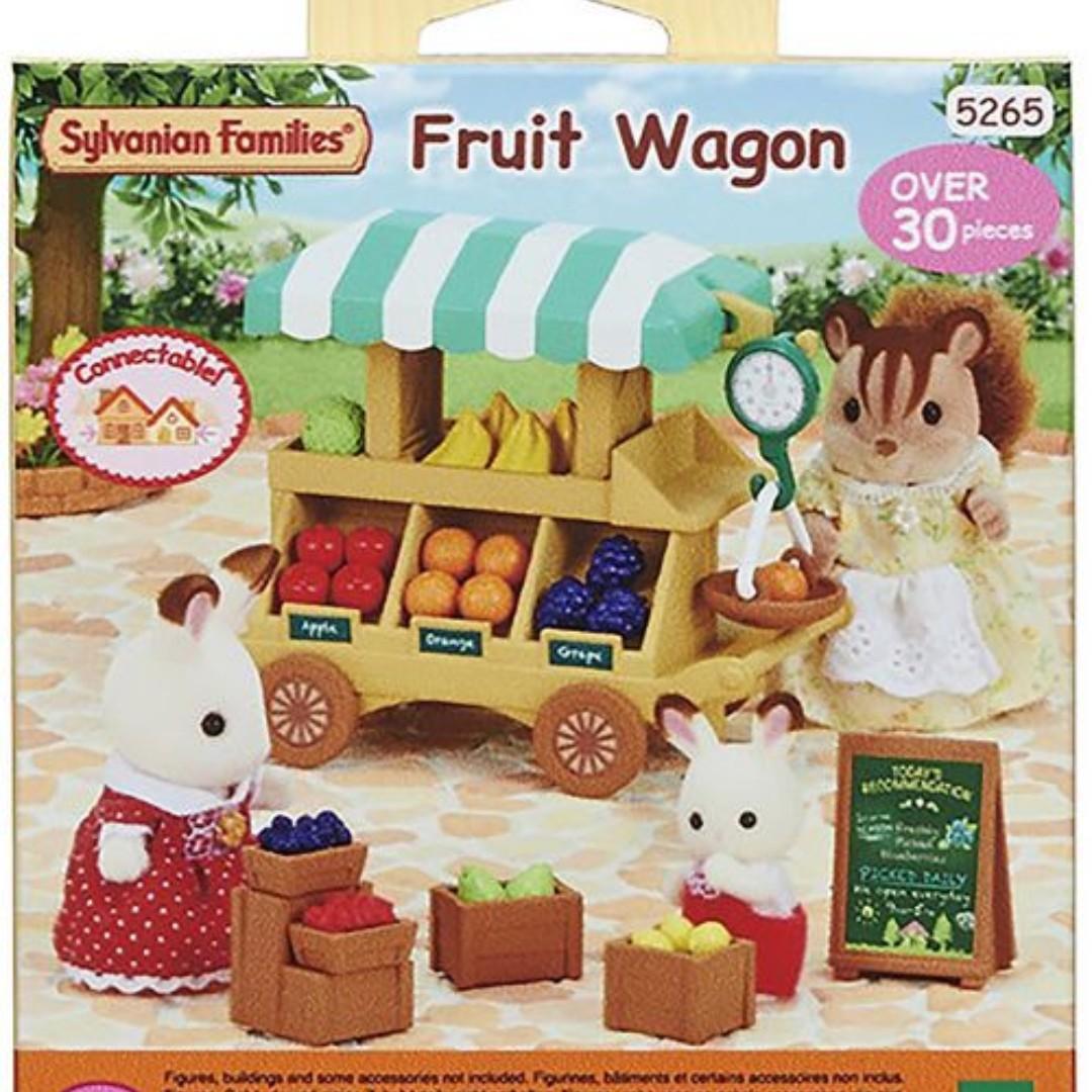 sylvanian fruit wagon