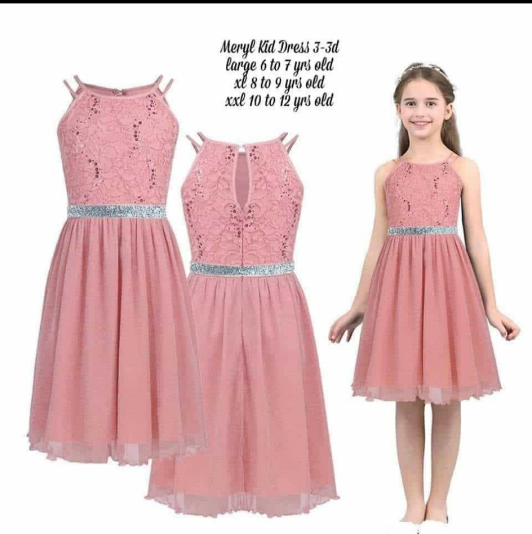 pink dress for 12 year old