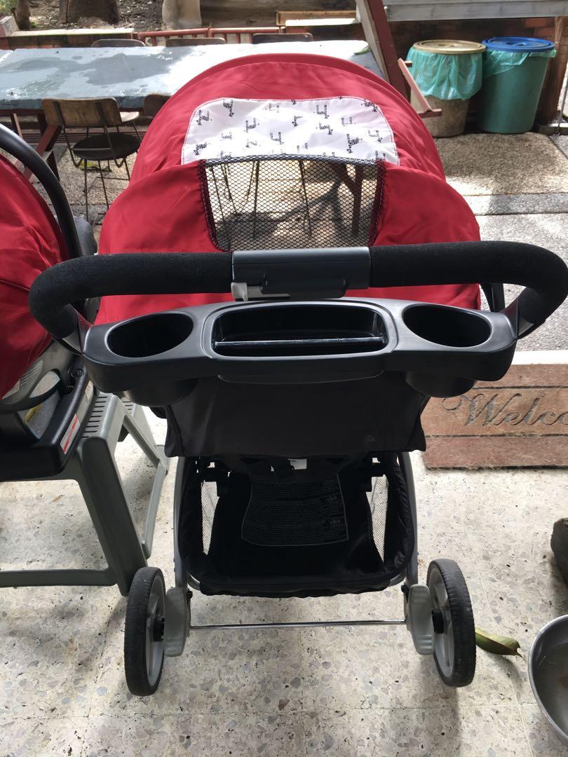 Graco Travel System + Safety 1st Carrier+ Fisher Price Rocker/Cradle