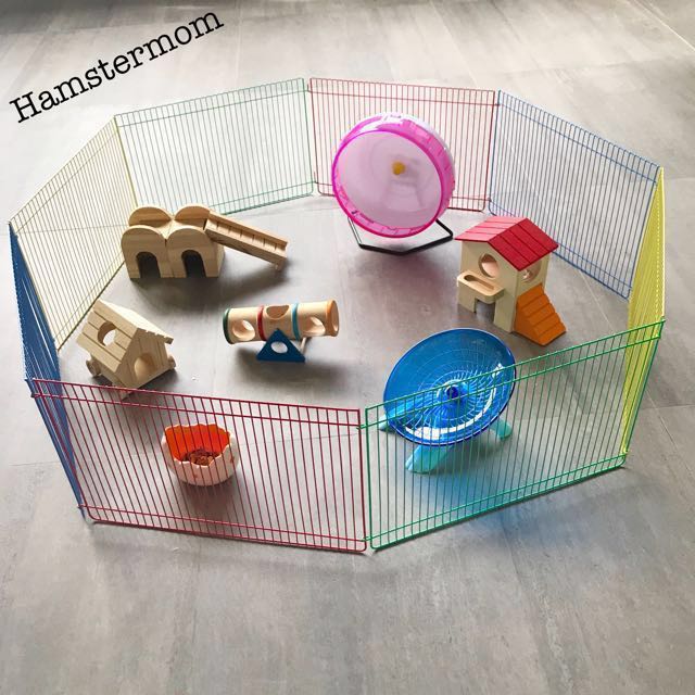 Hamster Rainbow Fence Playpen Small Animal Pet Fence Pet Supplies
