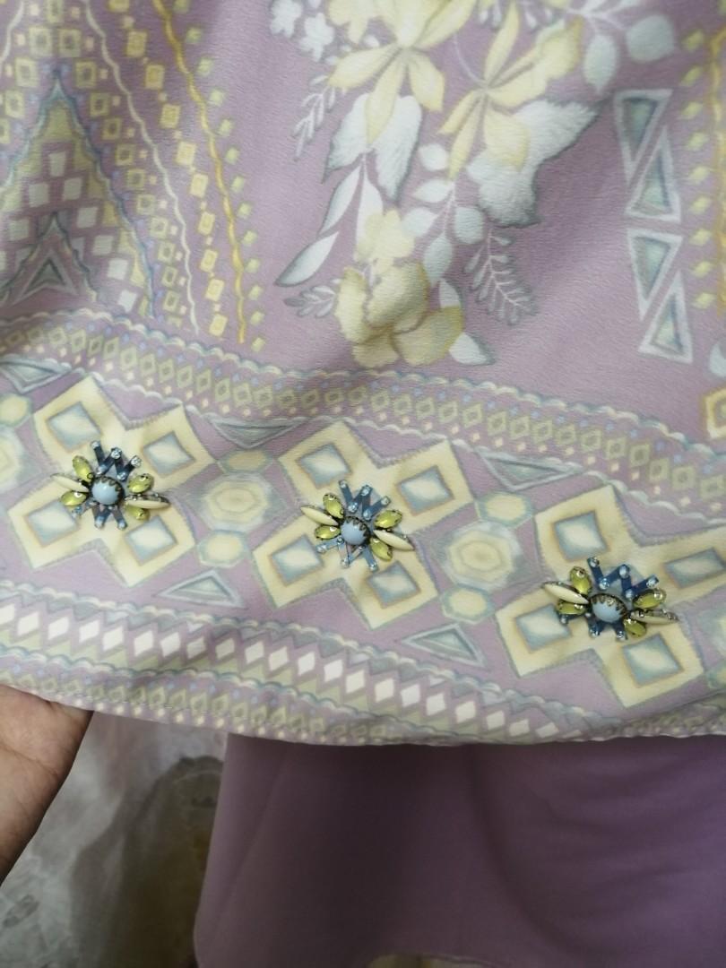 Hanis Zalikha x Jakel Baju Kurung XL, Women's Fashion, Muslimah Fashion