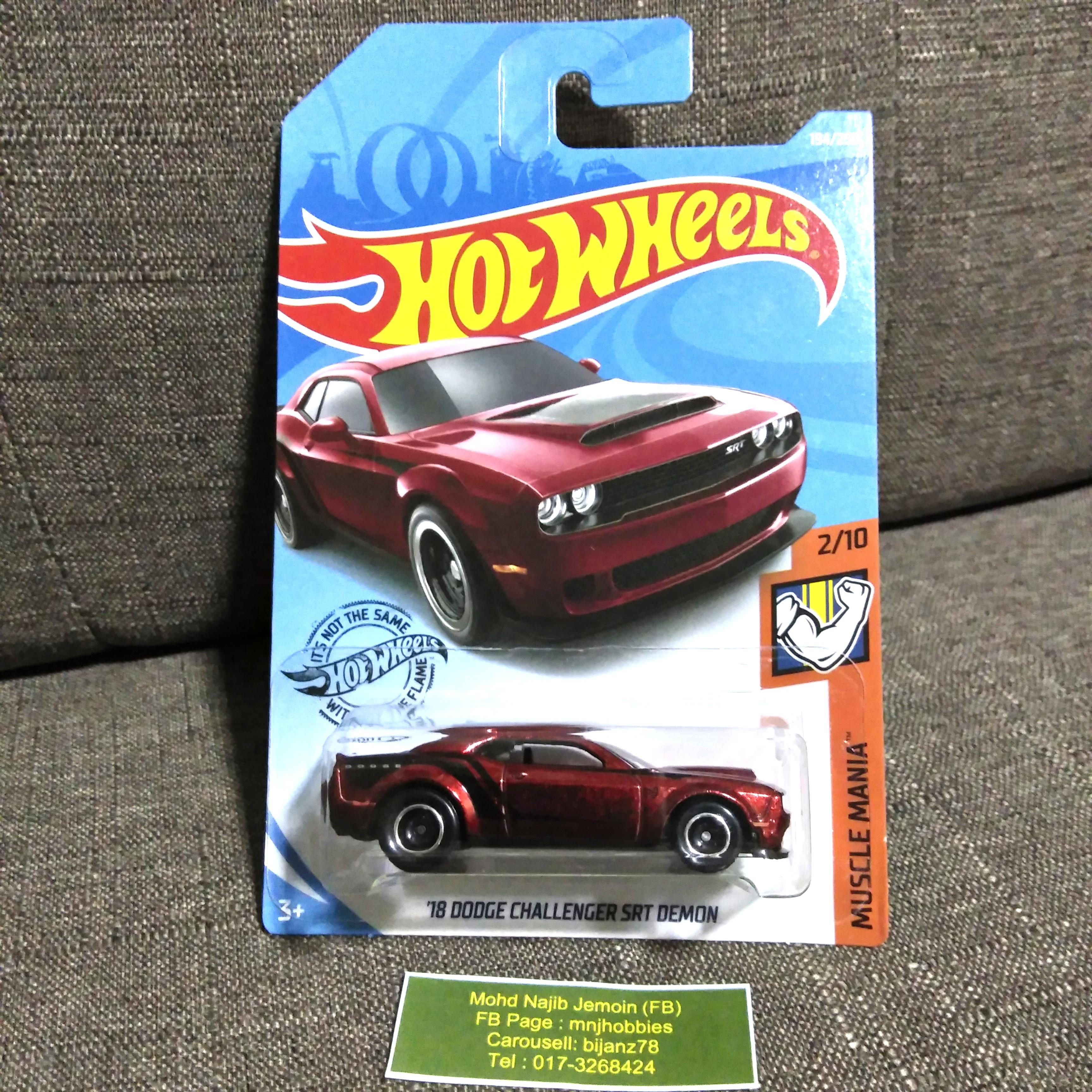Hot wheels best sale dodge demon