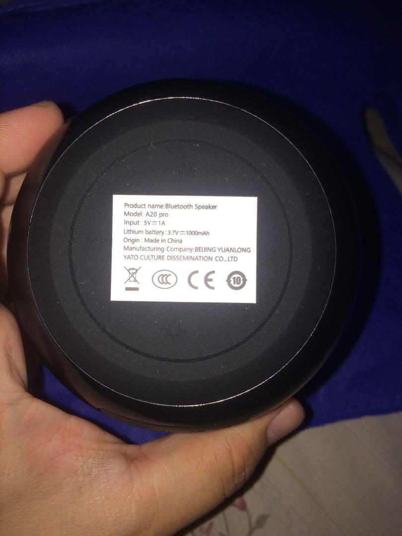 huawei a20 pro bluetooth speaker