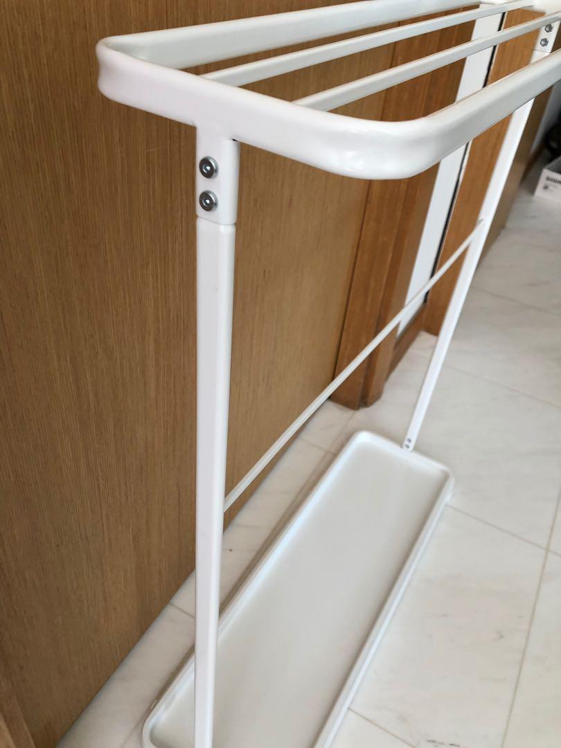 Ikea Towel Rack Stand, Furniture & Home Living, Bathroom & Kitchen Fixtures on Carousell