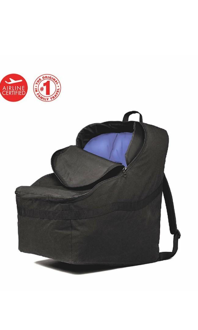 J L Childress Ultimate Backpack Padded Car Seat Travel Bag Black Backpack Padded Car Seat Travel Bag