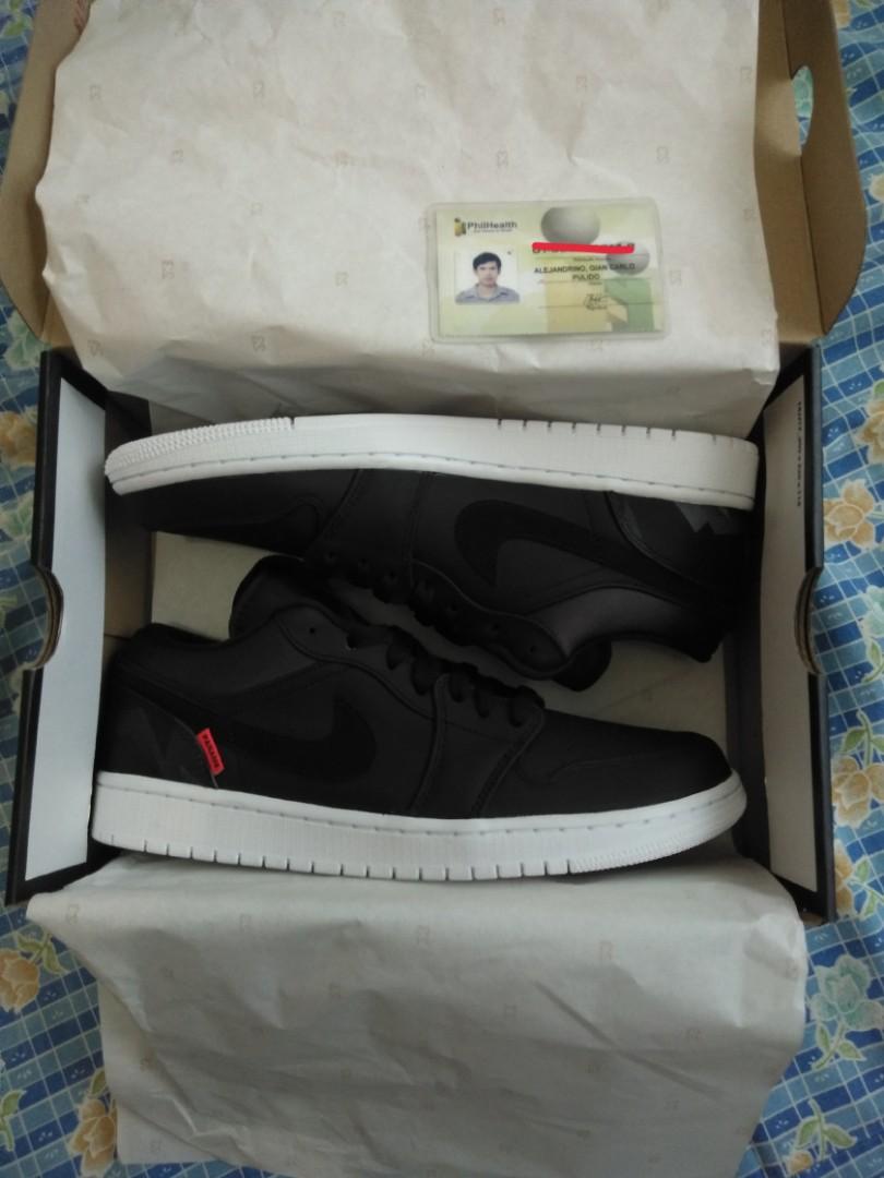 Jordan 1 Low X Psg Men S Fashion Footwear Sneakers On Carousell