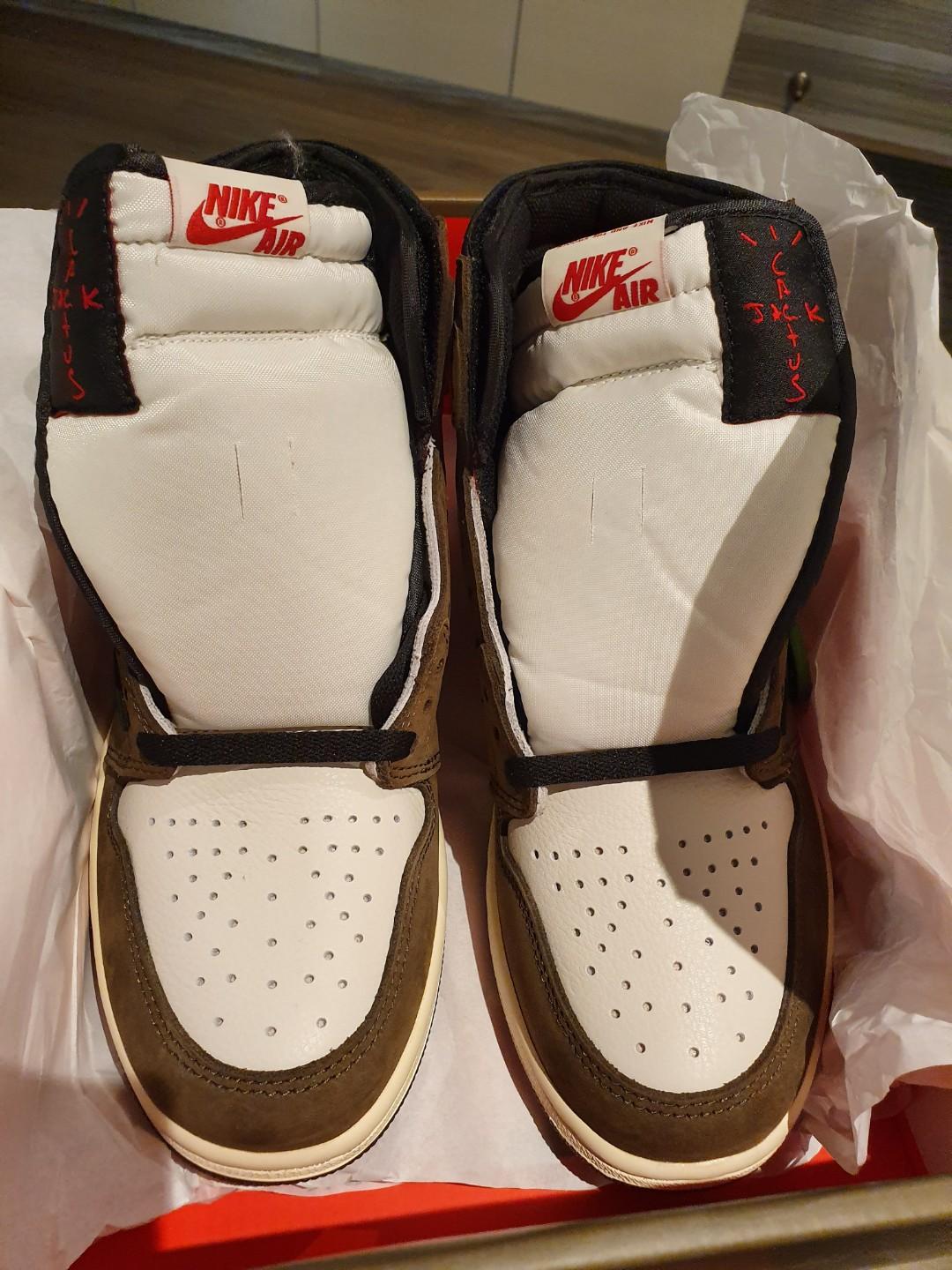 travis scott jordan 1 stockx receipt