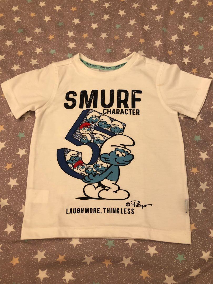 Kaos Smurf Babies Kids Boys Apparel 1 To 3 Years On Carousell
