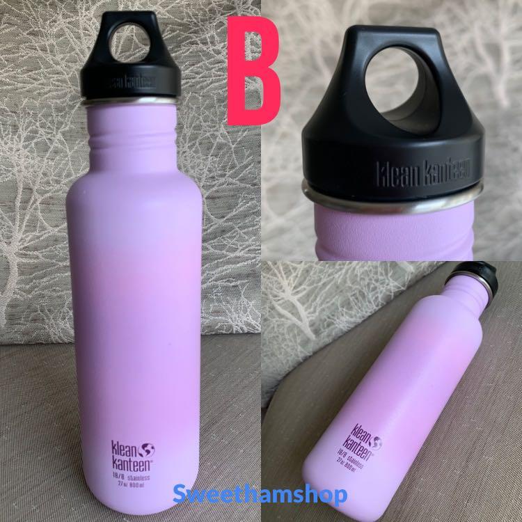 Klean Kanteen Pink Bottle Collection READ, Hobbies & Toys, Travel