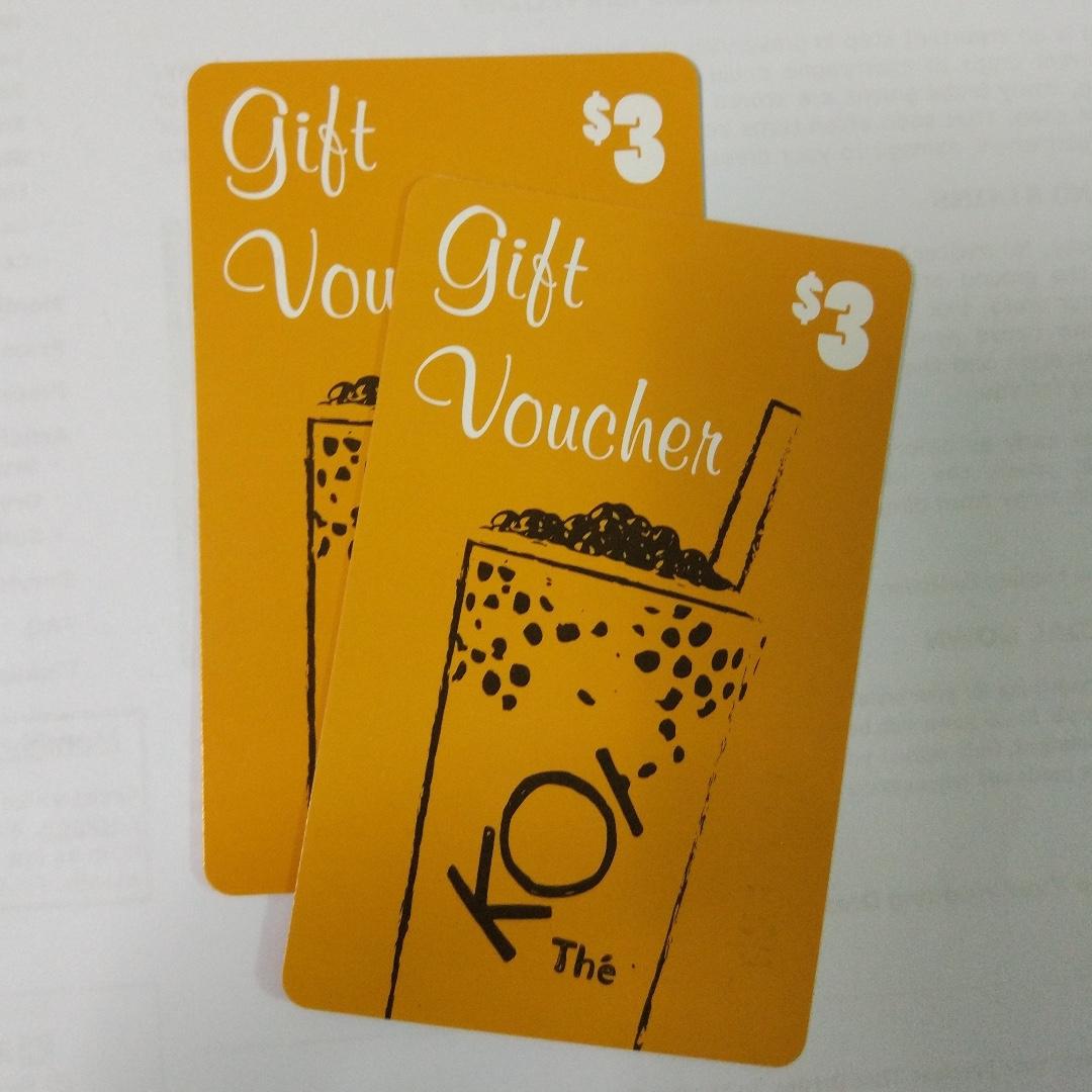 Koi Bubble Tea Cash Voucher, Food & Drinks, Beverages on ...