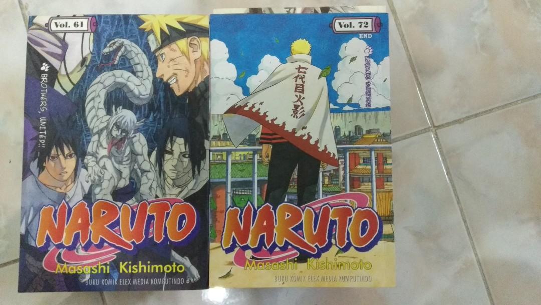 Komik Naruto Vol 50 72 Minus Vol 55 Buku Alat Tulis Komik Dan Manga Di Carousell