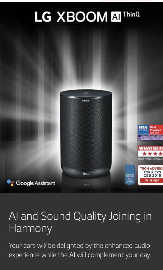 Lg shop xboom thinq