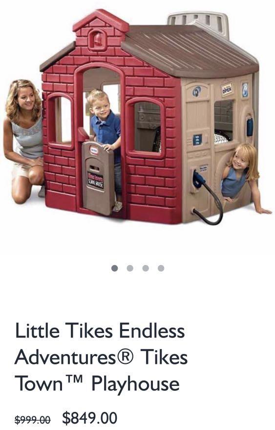 Endless adventures tikes town playhouse clearance