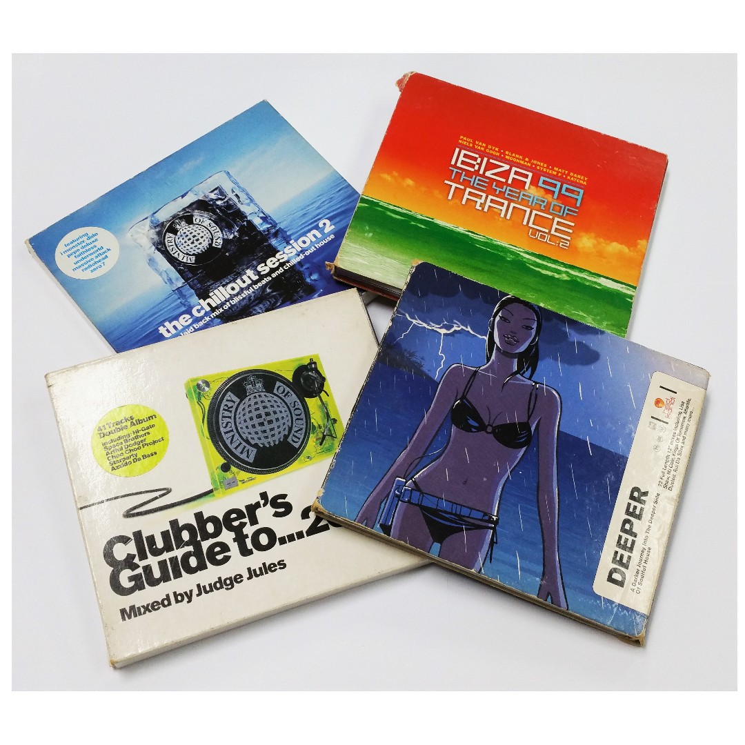 Lot Bundle 4 X Dance Cd Sets Ibiza 99 The Year Of Trance Vol 2 Ministry Of Sound Clubbers Guide To 2000 Mixed By Judge Jules Chillout Session 2 Hed Kandi Deeper Music Media Cds Dvds Other Media On Carousell This entry was posted in 2000, compilation, judge jules, ministry of sound. lot bundle 4 x dance cd sets ibiza 99 the year of trance vol 2 ministry of sound clubbers guide to 2000 mixed by judge jules chillout session 2