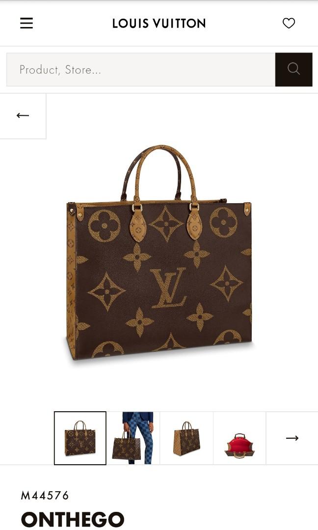 Louis Vuitton Onthego Limited Edition, Luxury, Bags & Wallets on
