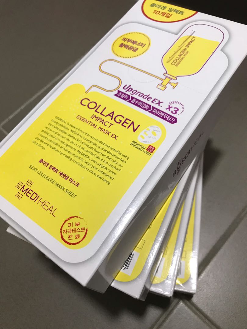 Mediheal Collagen mask, Health & Beauty, Face & Skin Care on Carousell