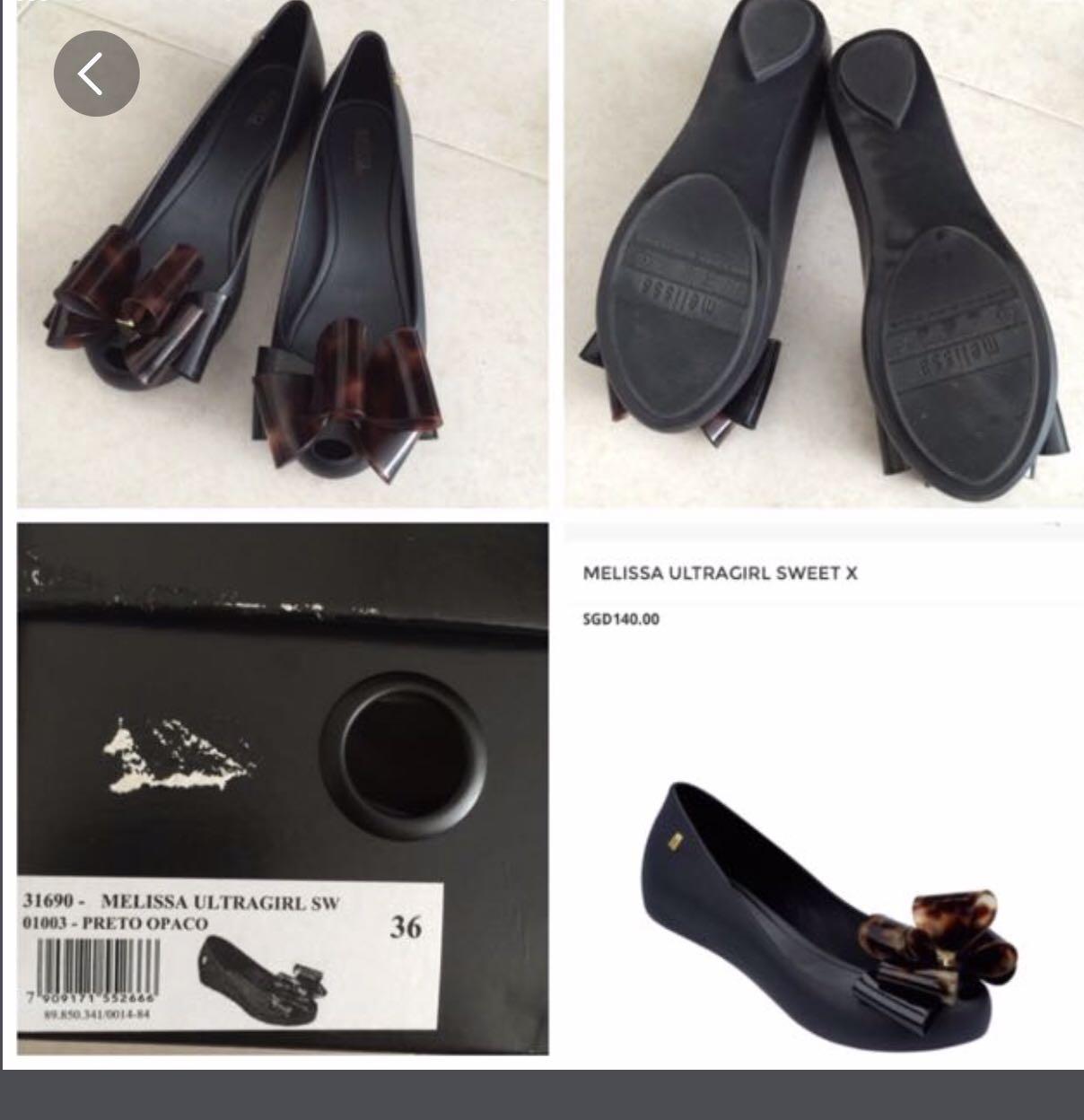 Melissa shoes $45, Women's Fashion 