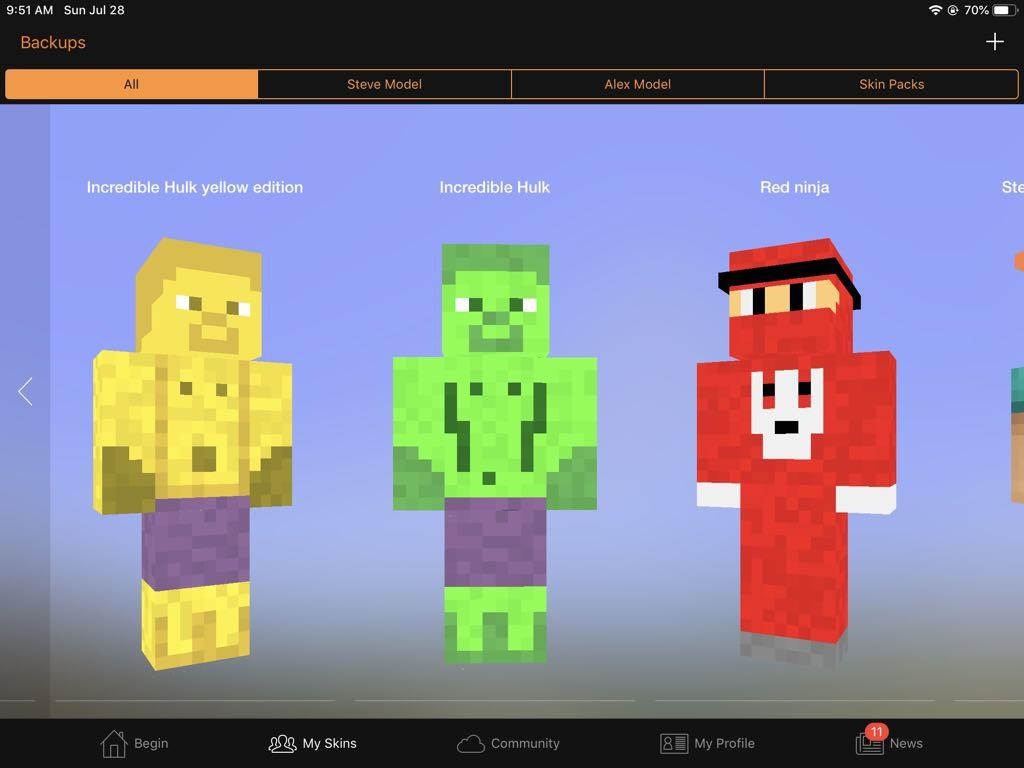 Minecraft Super People Skin Toys Games Video Gaming In Game Products On Carousell - roblox account read desc toys games video gaming in game