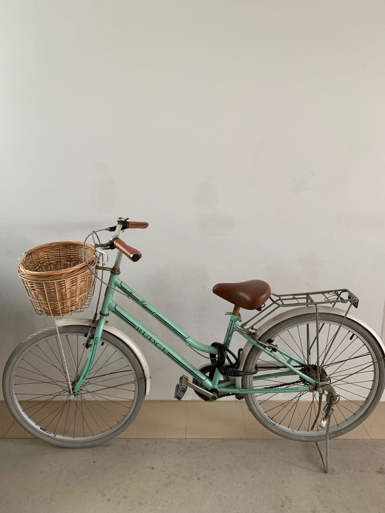 Mint green dutch bike top