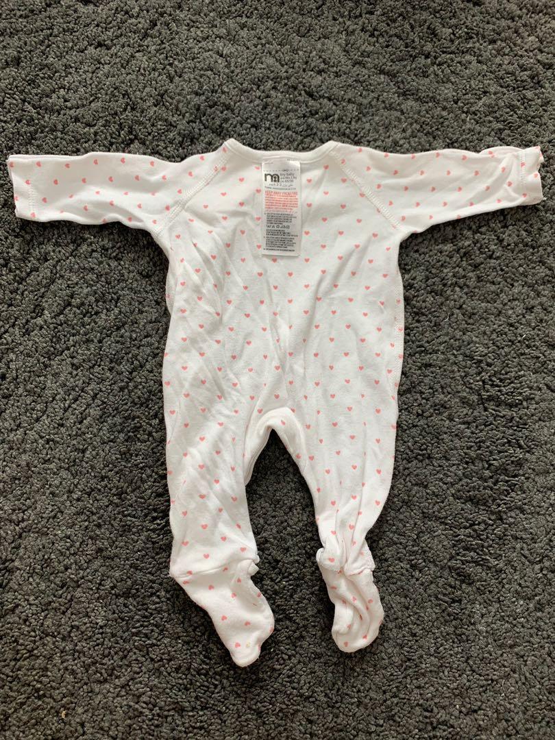 mothercare prematured baby suit
