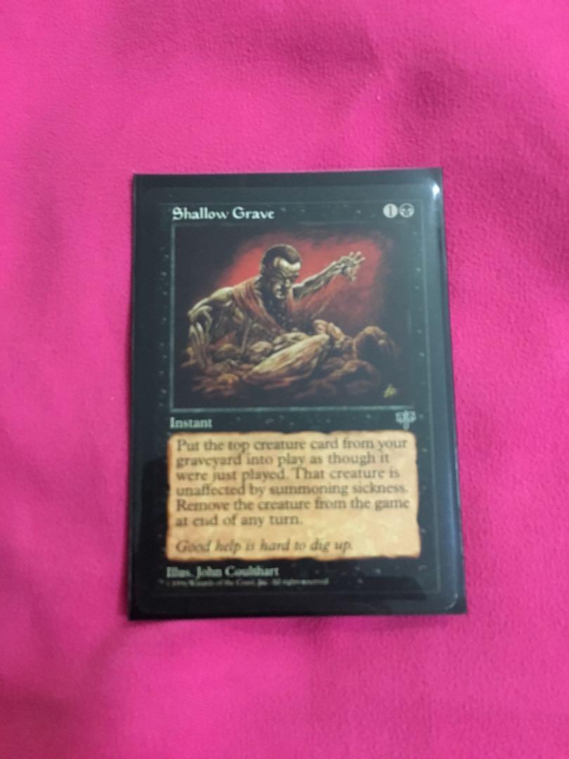 Mtg Shallow Grave Toys Games Board Games Cards On Carousell Three friends discover their new flatmate dead but loaded with cash. carousell
