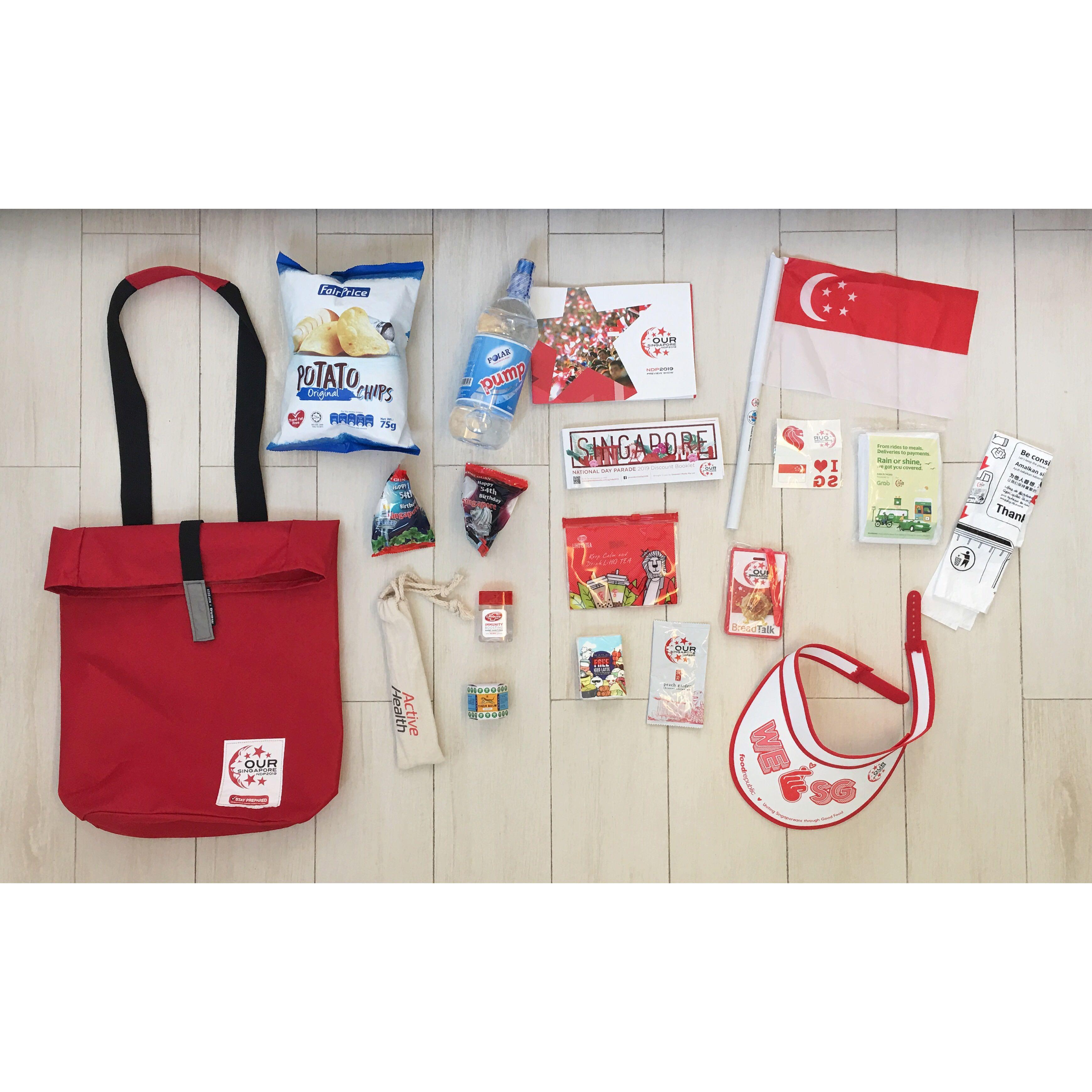 Ndp 2019 Funpack Singapore National Day Goodie Bag Everything