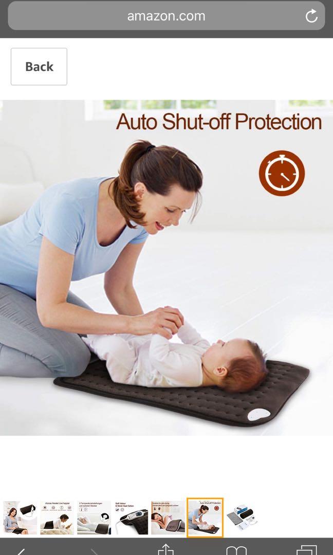 NEW Arealer XL Heating Pad, Safe Electric Heat Pad with Fast Heating