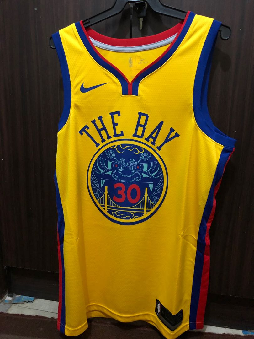 curry jersey the bay