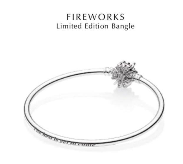 PANDORA Limited Edition Fireworks Bangle, Women's Fashion, Jewelry
