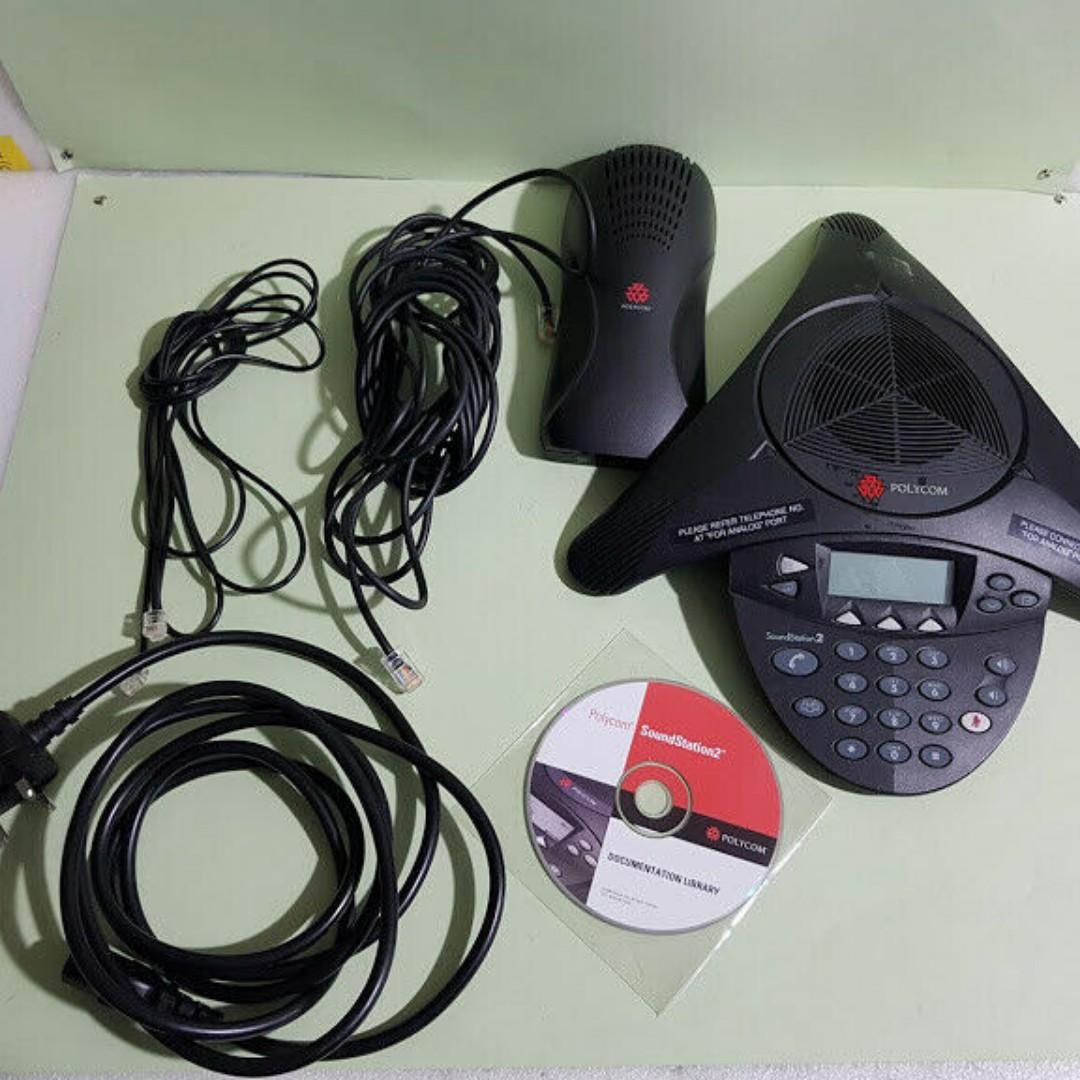 Polycom Soundstation 2 20 160 015 Rev C Incl Universal Module Electronics Others On Carousell
