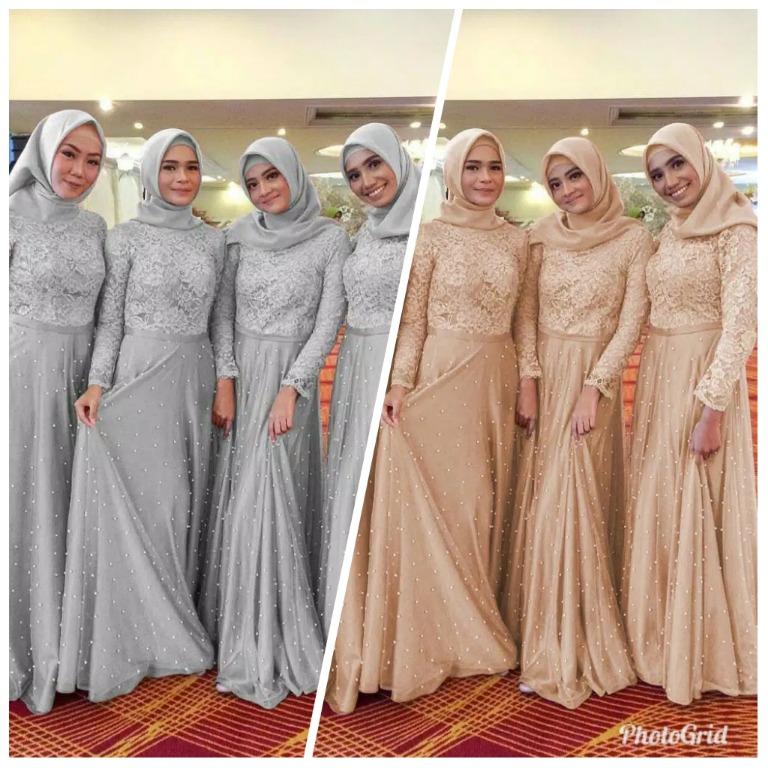 Dress outlet bridesmaid muslimah