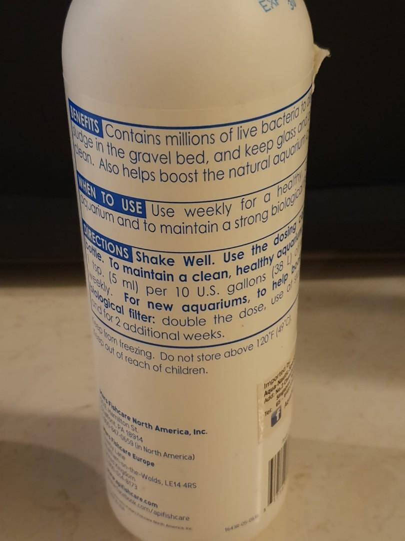 Prevention & treatment water conditioner for discus & other fish, Pet