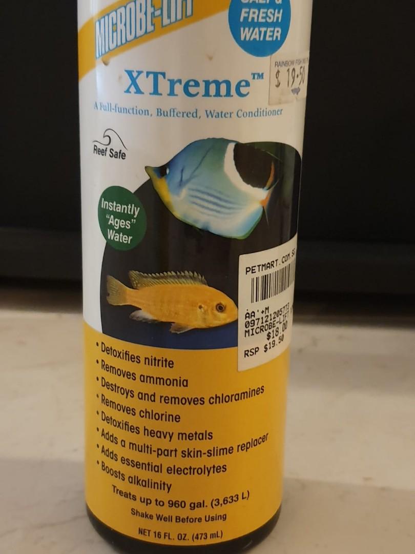 Prevention & treatment water conditioner for discus & other fish, Pet