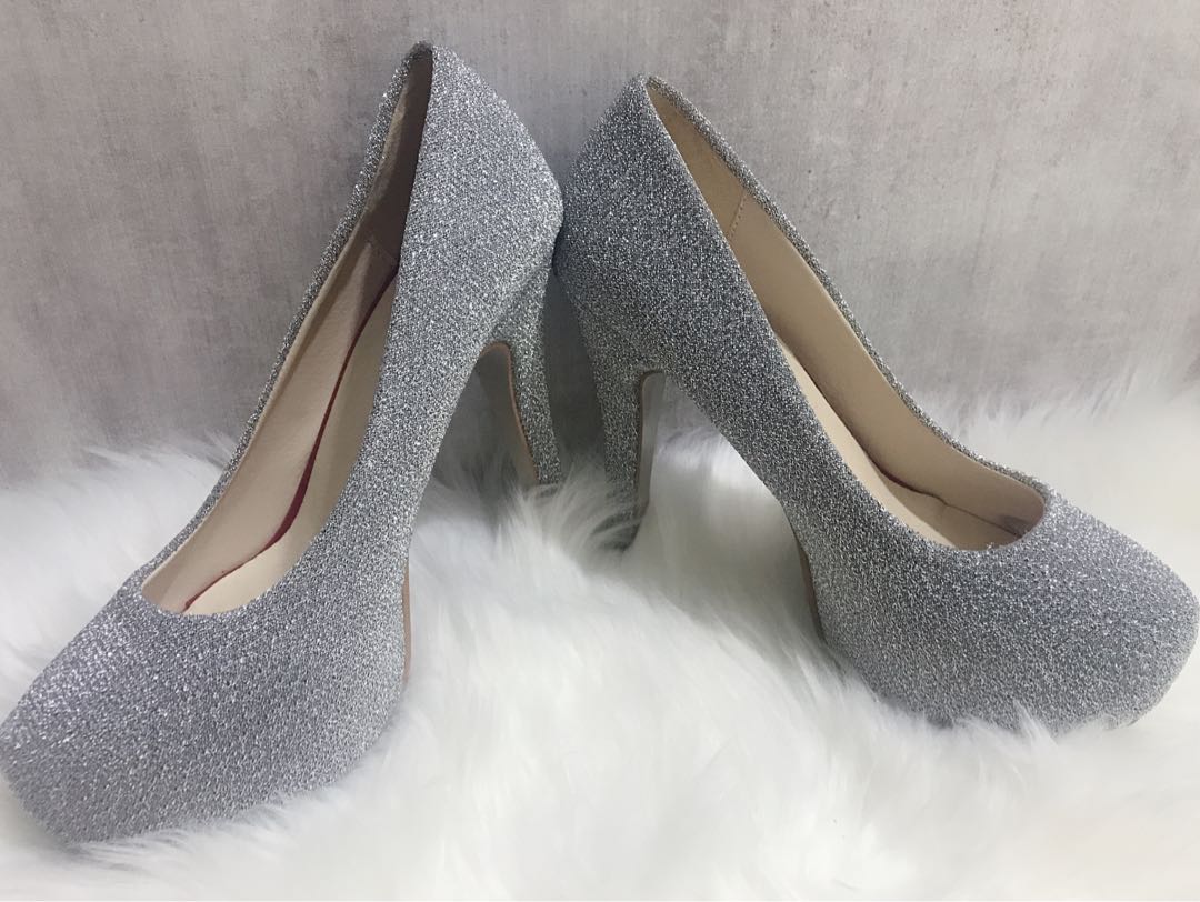 Princess Women High Heel Shoes Grey Color Women s Fashion