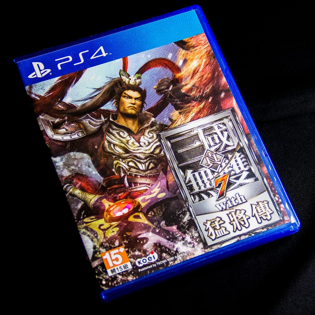二手遊戲 Ps4 真三國無雙7 With 猛將傳繁體中文版9成新dynasty Warriors 8 真三國無双7 中文亞版 電玩 電玩遊戲在旋轉拍賣