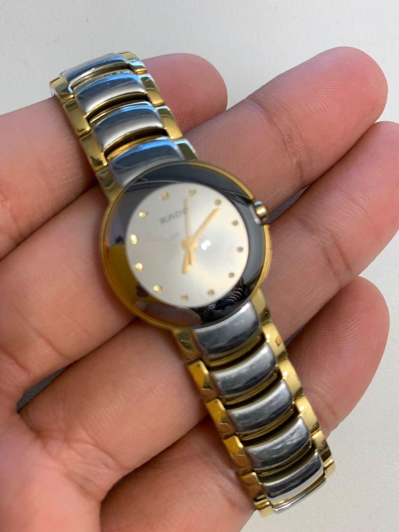 Rado hot sale silver gold