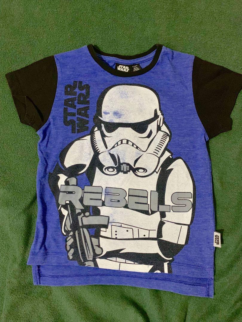 Rebel by Primark Star Wars Rebels shirt (Category: Babies & Kids Fashion) located in San Fernando. Submitted by mariascellaneous (Listing ID 242363589, Image 1). Description: Light and breathable fabric. Excellent quality and fits 3-5 years old. ✨.