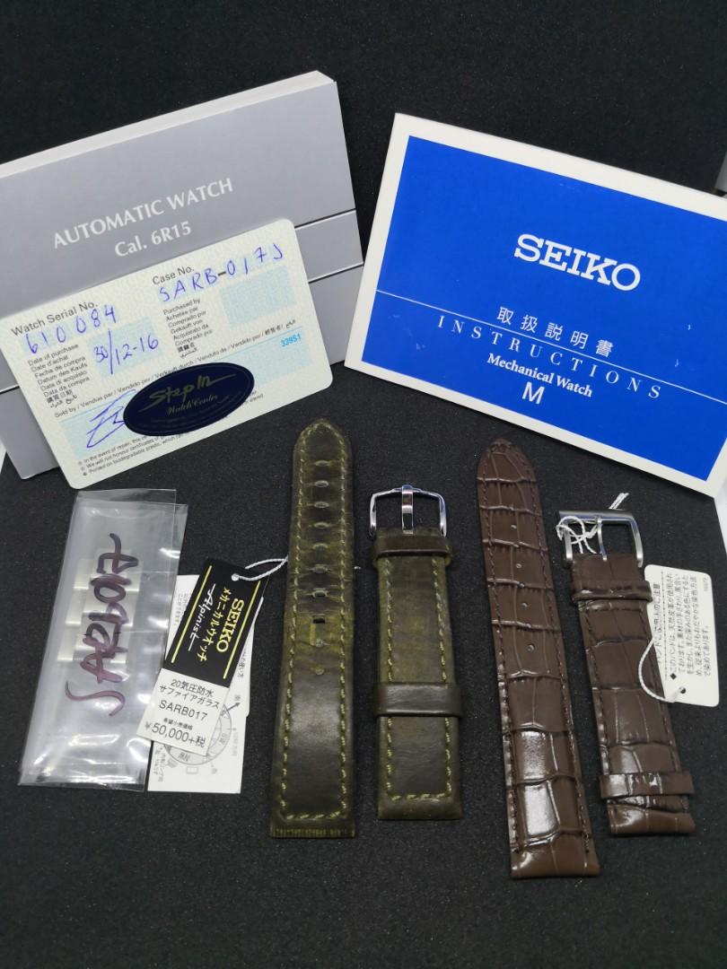 Seiko Alpinist SARB017 w/D3A7AB Bracelet, Men's Fashion, Watches &  Accessories, Watches on Carousell