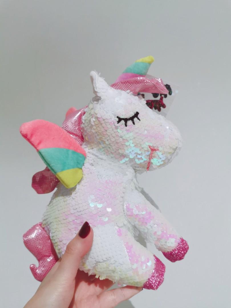 unicorn sequin toy