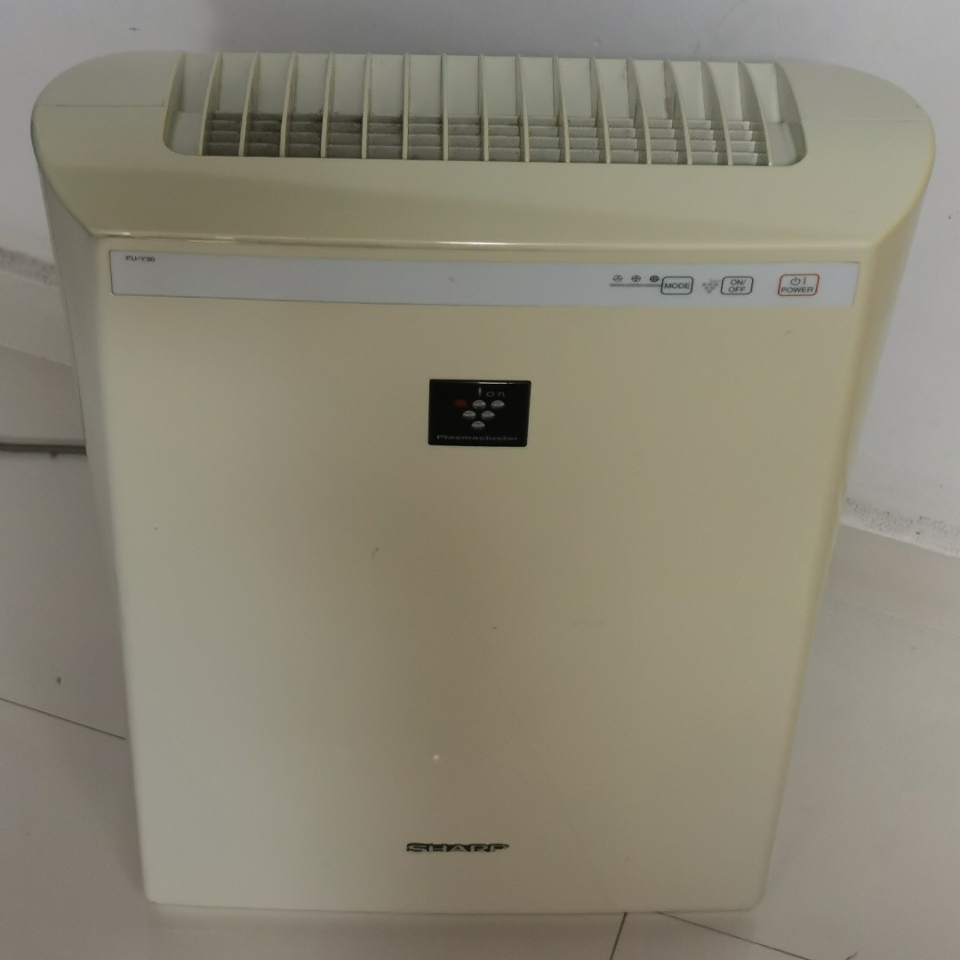 Sharp Air Purifier Humidifier FUY30EW, TV & Home Appliances, Air