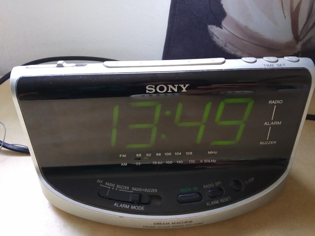 Sony Clock Radio, Audio, Soundbars, Speakers & Amplifiers on Carousell