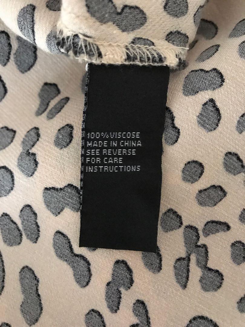 Sportsgirl Leopard Print Satin Slip Skirt, Women's Fashion, Clothes on