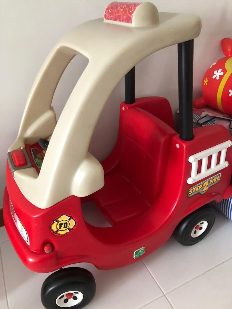 Step 2 Fire Truck (2 Pax), Hobbies & Toys, Toys & Games on Carousell